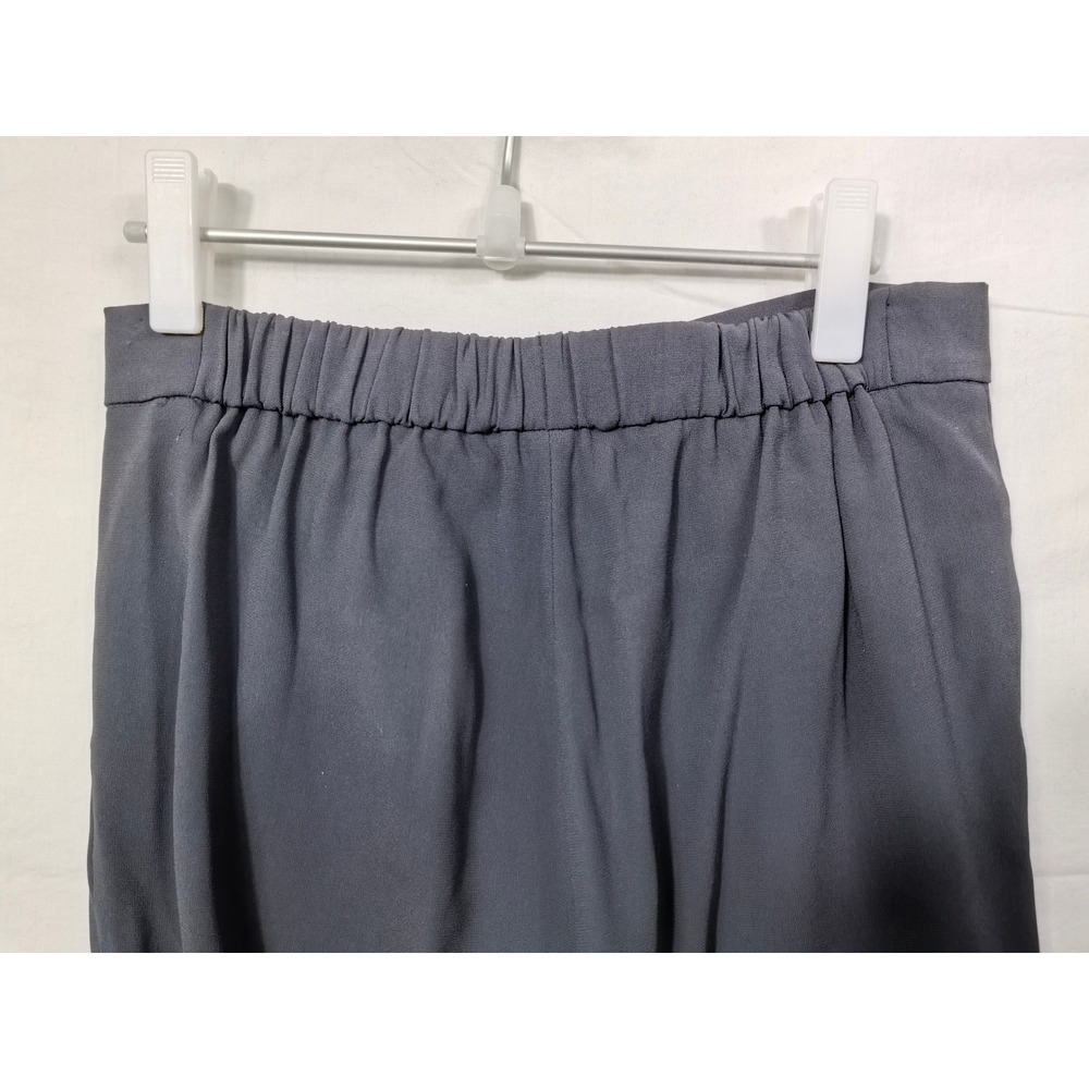 Babaton Conan Gray Elastic Waist Cropped‎ Trousers 6 Officecore Quiet Luxury - Picture 9 of 9